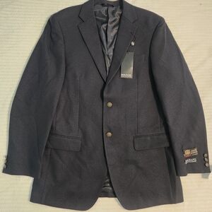 Bolzano Uomo Collezione Men's Black blazer Superior 100  Size 40 L